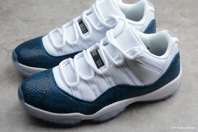 1st Kicks Shoes Air Blue Navy 11 Low Jordan CD6846-102 Snakeskin 0703